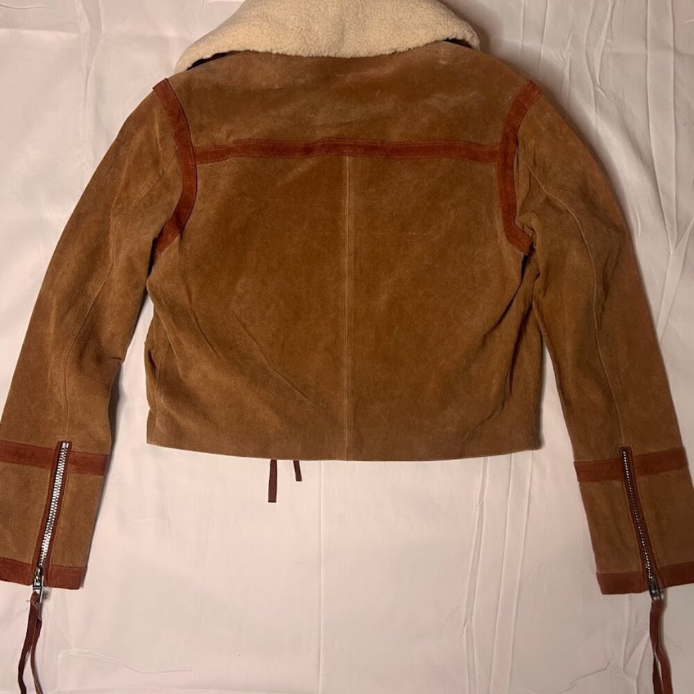 🔥 Blank NYC Genuine Leather Jacket – XS 🔥